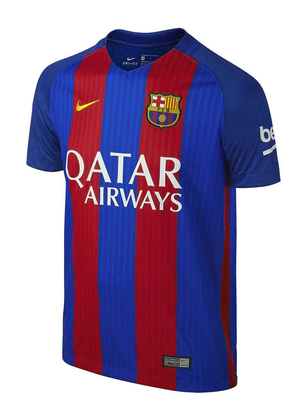 Maillot Barcelona I Rétro 16/17 - Bleu