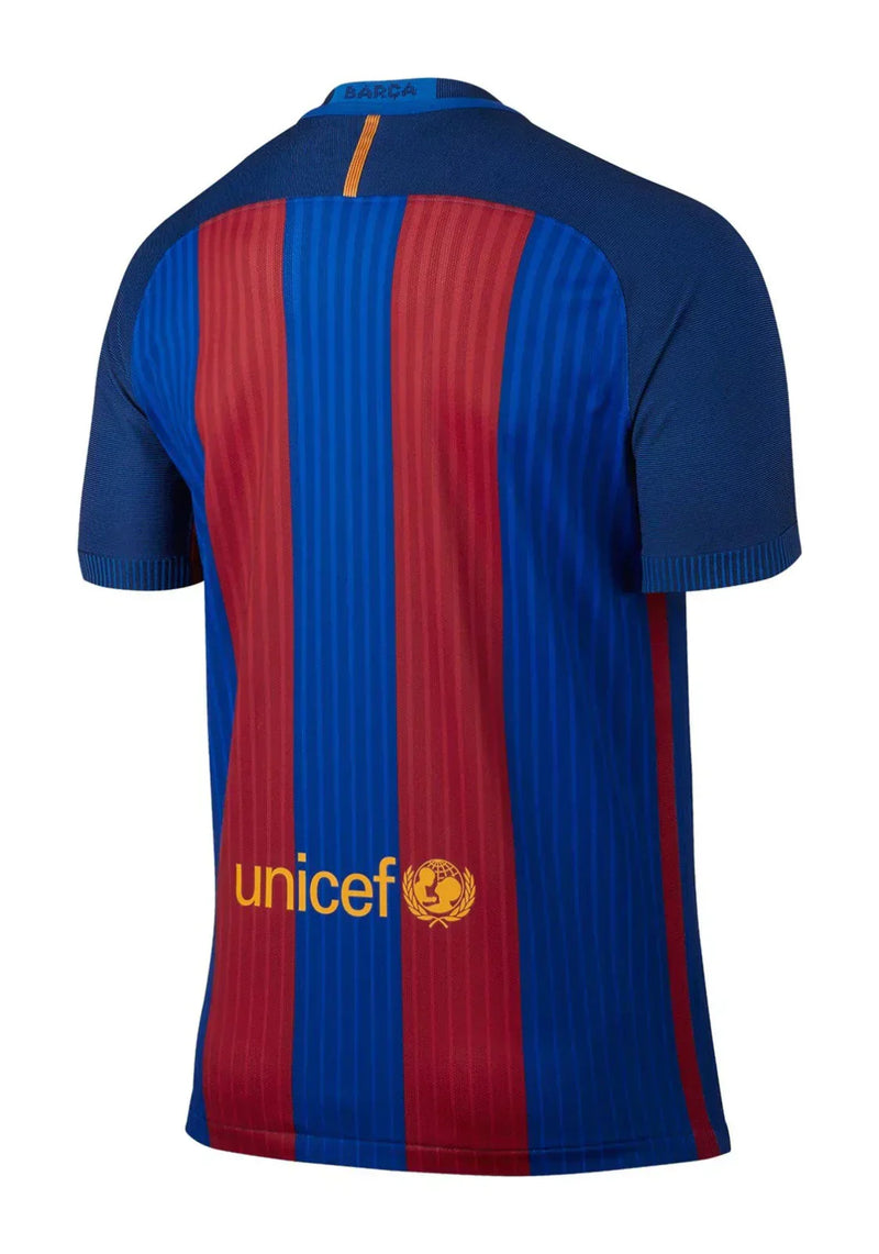 Maillot Barcelona I Rétro 16/17 - Bleu