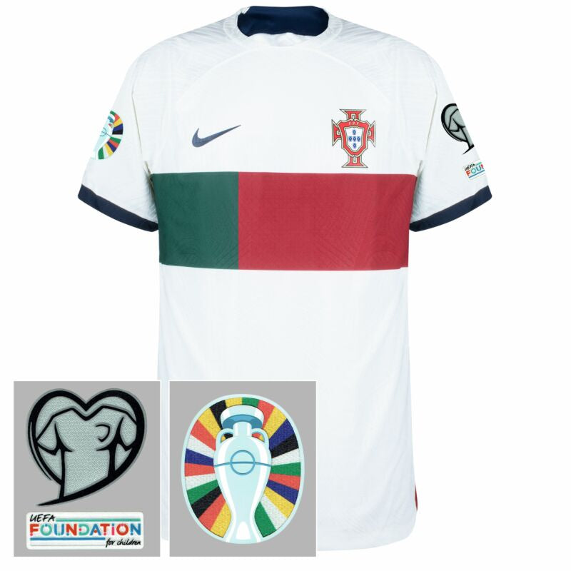 Maillot Sélection Portugal II 2022 [With Euro 2024 Qualification Patch Set] - Rouge