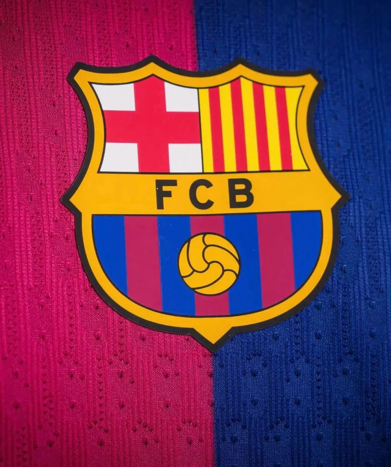 Maillot Barcelona I 24/25 Version Joueur - Bleu et Rouge