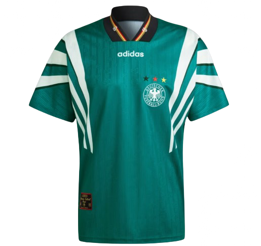 Maillot Sélection Allemagne Rétro 1996 - Vert