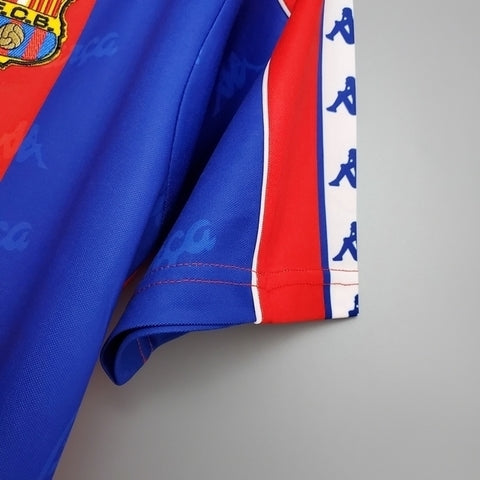 Maillot Barcelona Rétro 1992/1995 - Bleu et Rouge