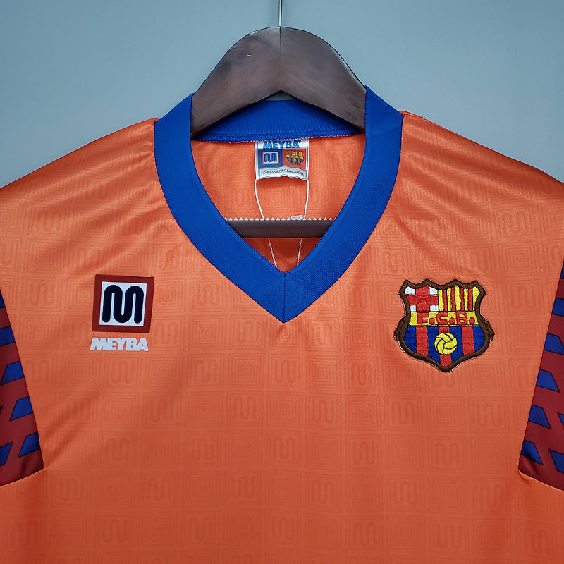 Maillot Barcelona Rétro 1989/1992 Orange - Meyba