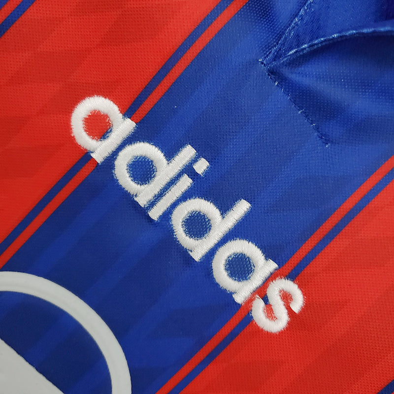 Maillot BayernMunique Rétro 1995/1997 - Bleu et Rouge