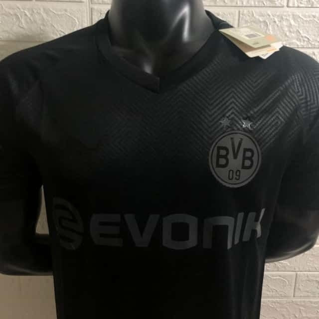 Maillot Borussia Dortmund Édition Spécial 110 Années 19/20 - Preto