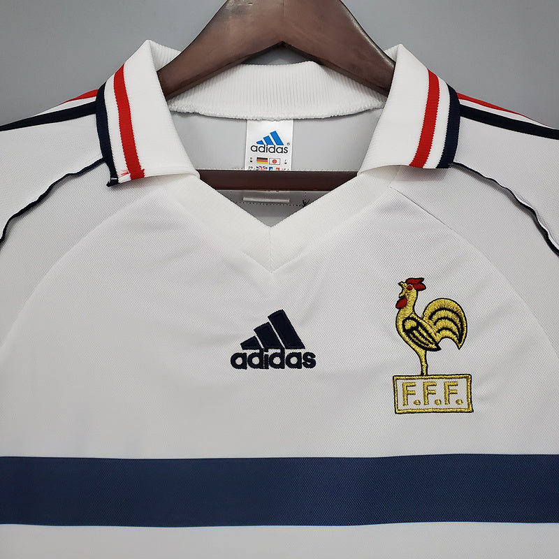 Maillot France Rétro 1998 - Branca