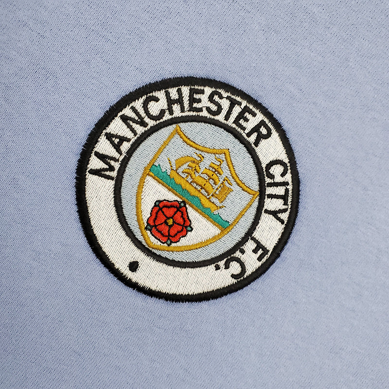 Maillot Manchester City Rétro 1972 - Bleu