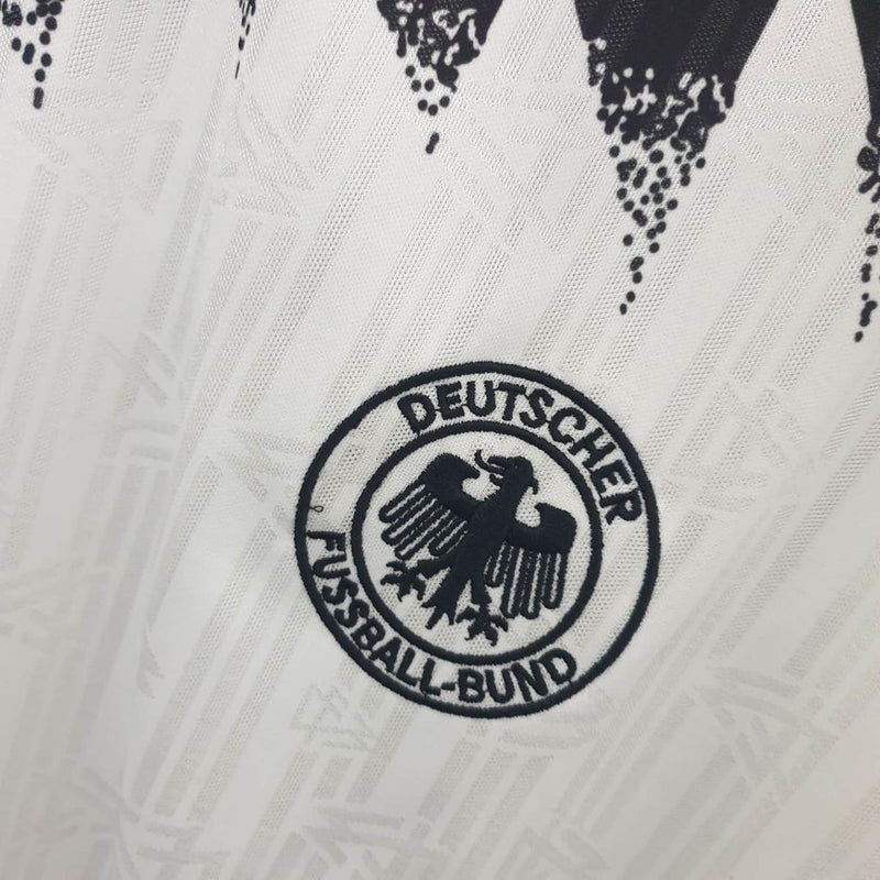 Maillot Sélection Allemagne Rétro 1994 Branca -