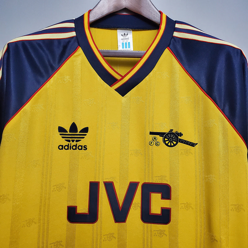 Maillot Arsenal Rétro 1988/1989 - Amarela