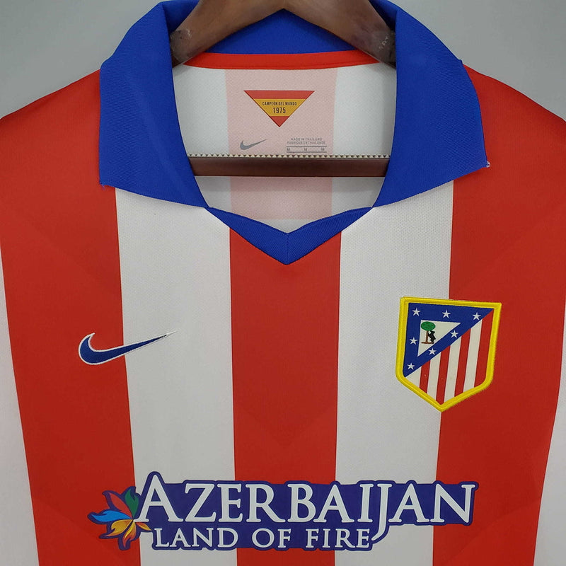 Maillot Atlético de Madrid Rétro 2014/2015 - Branca et Rouge