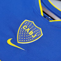 Maillot Boca Juniors Rétro 2002 Bleu et Amarela -