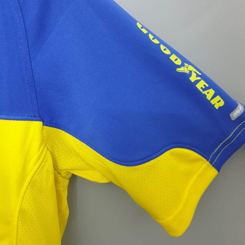 Maillot Boca Juniors Rétro 2005 Bleu et Amarela -