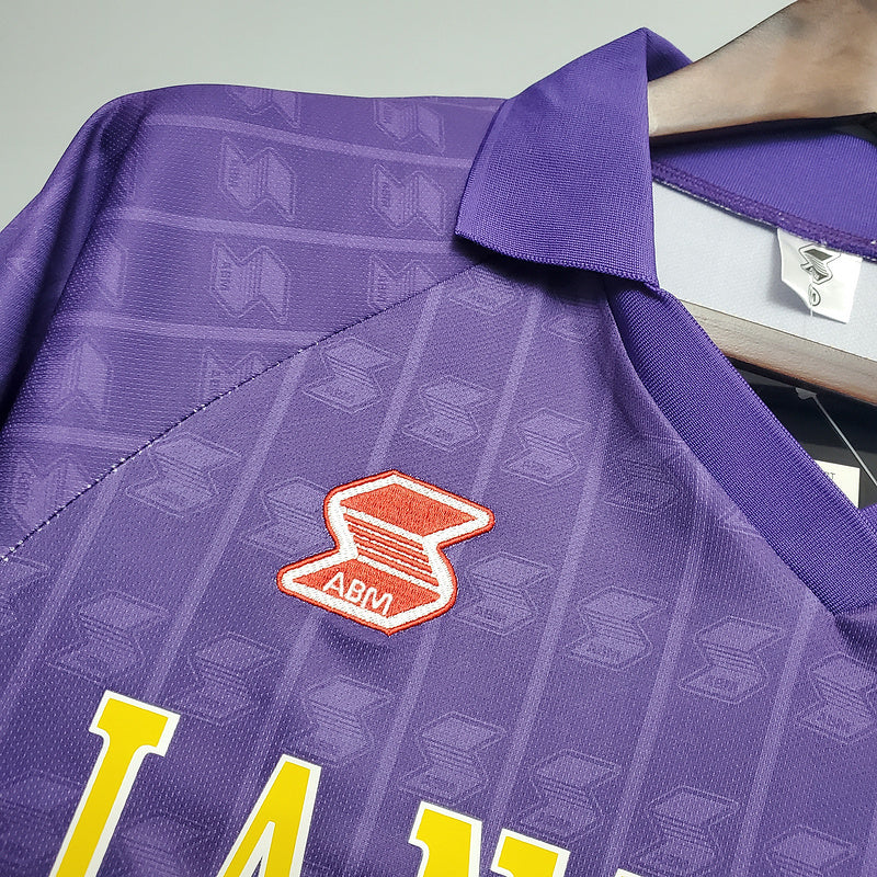 Maillot Fiorentina Rétro 1989/1990 Roxa - ABM