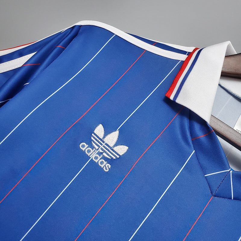 Maillot France Rétro 1982 - Bleu