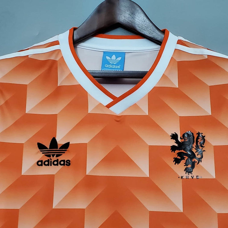 Maillot Pays-Bas Rétro 1988 - Orange