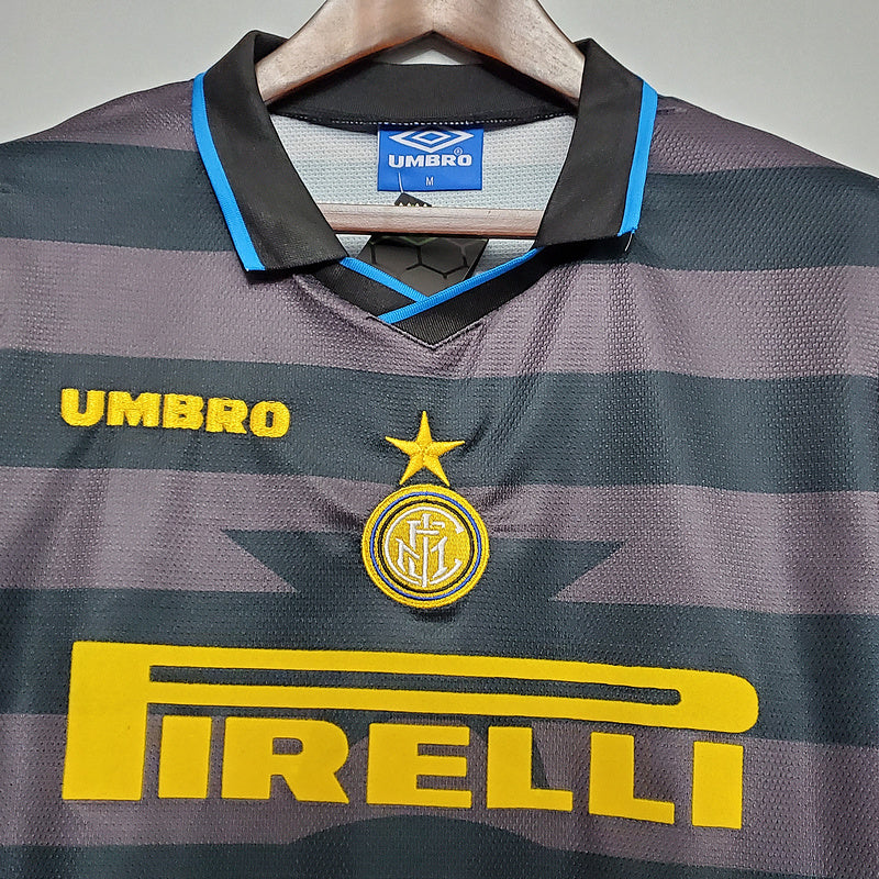 Maillot InterMilan Rétro 1997/1998 - Gris