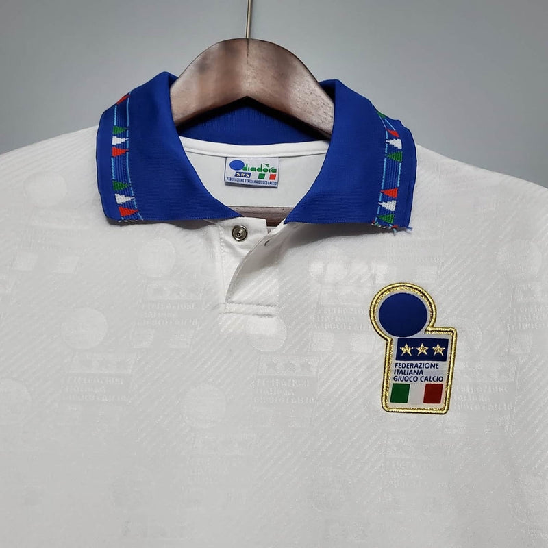 Maillot Italie Rétro 1994 Branca - Diadora