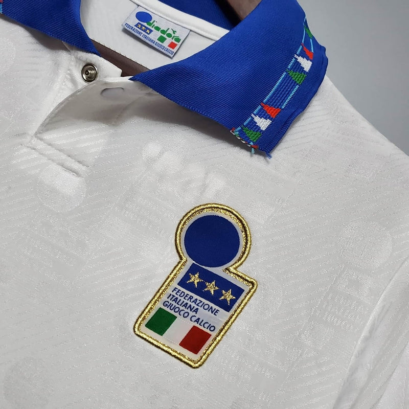 Maillot Italie Rétro 1994 Branca - Diadora