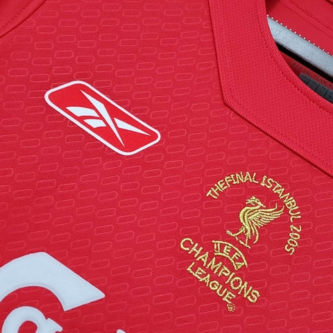 Maillot Liverpool Rétro 2005 Rouge - Reebok