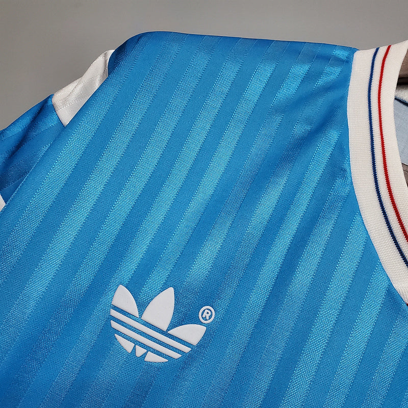 Maillot Marseille Rétro 1990 Bleu -