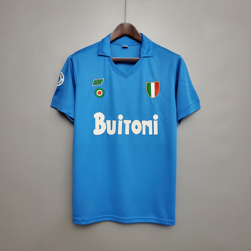 Maillot Napoli Rétro 1987/1988 - Bleu