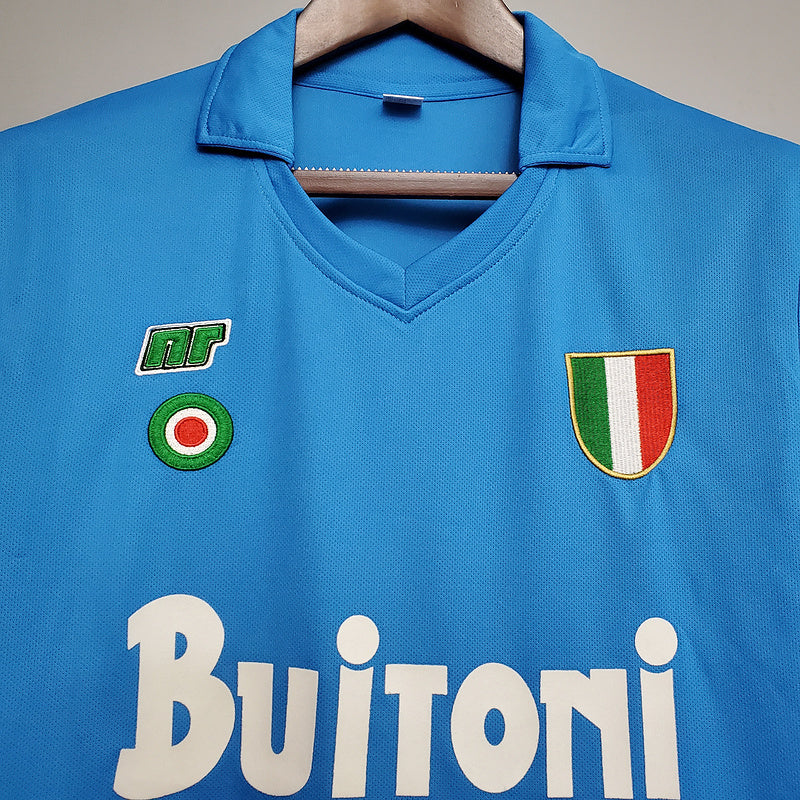 Maillot Napoli Rétro 1987/1988 - Bleu