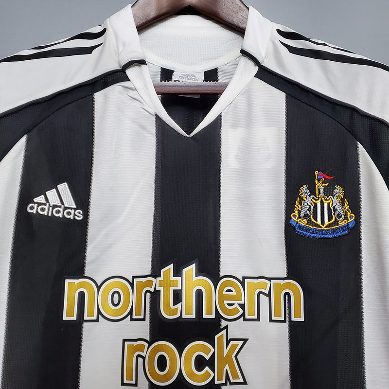 Maillot Newcastle Rétro 2005/2006 - Noir et Branca