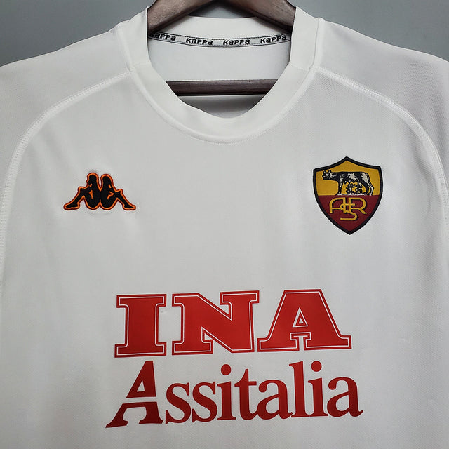 Maillot Roma Rétro 2000/2001 - Branca