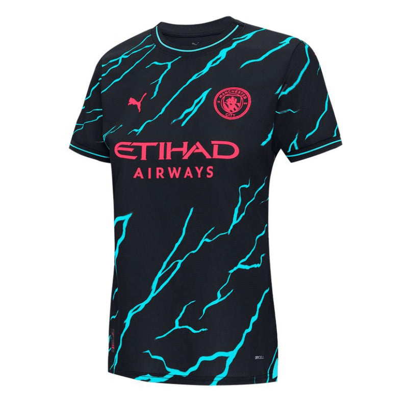 Maillot Femelle Manchester City III 23/24 - Noir