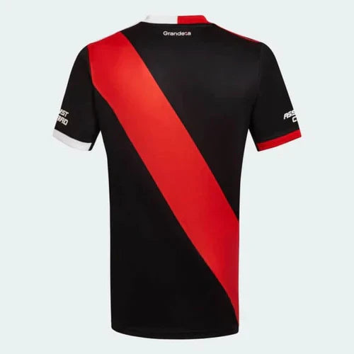 Maillot River Plate III 23/24 - Preto et Rouge