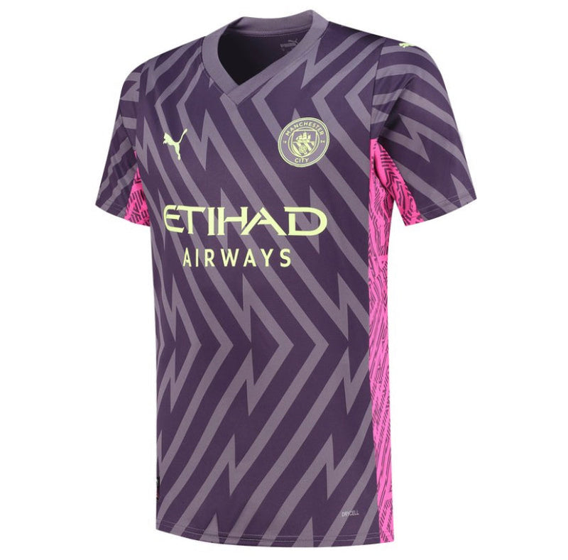 Maillot Manchester City Gardien 23/24 Rose