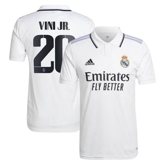 Maillot Real Madrid I [VINI JR #20] 22/23 - Blanc