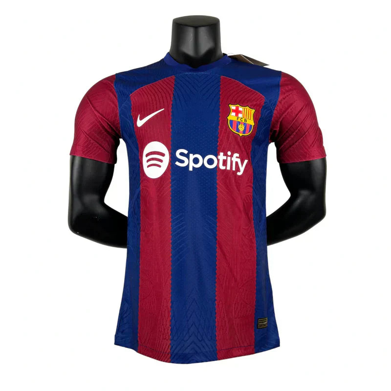 Maillot Barcelona I Joueur 23/24 - Bleu et Rouge