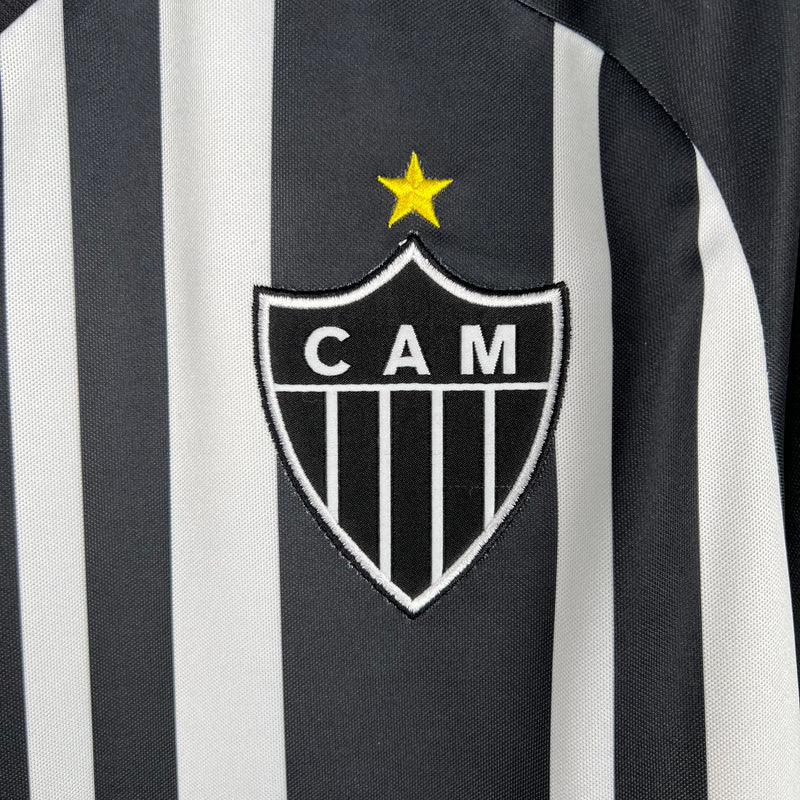 Maillot Atlético Mineiro I 23/24 - Preto et Branca