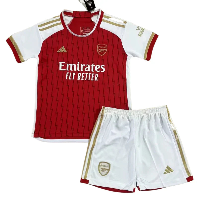 Trousse pour enfants Arsenal I 23/24 - Rouge et Blanc