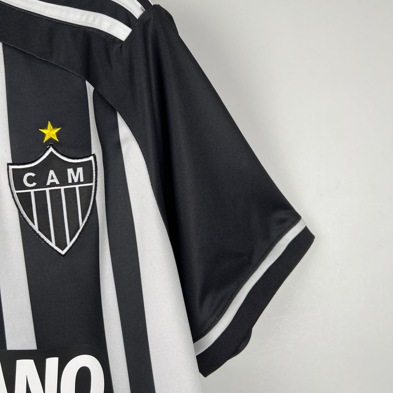 Maillot Atlético Mineiro I 23/24 - Preto et Branca