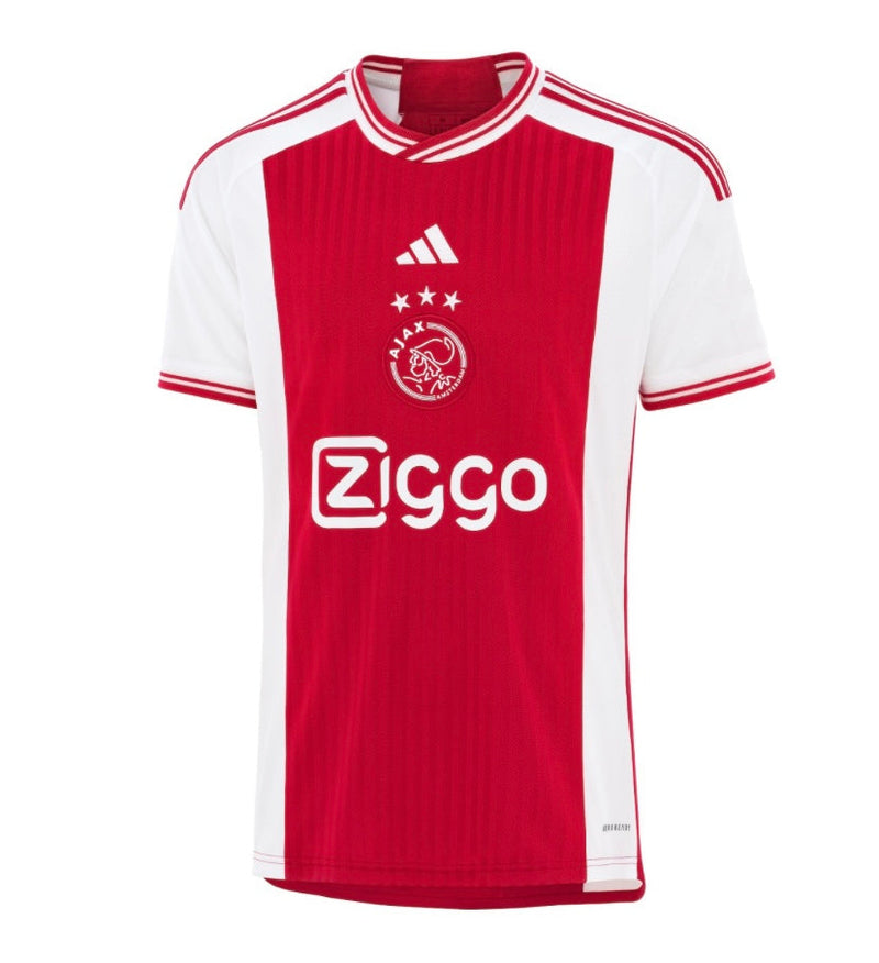 Maillot Ajax I 23/24 - Blanc et Rouge