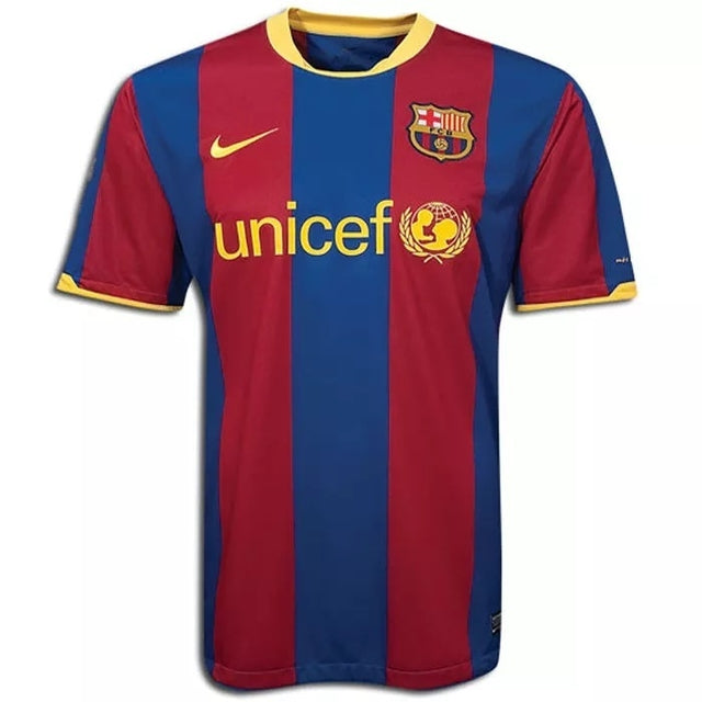 Maillot Barcelona Rétro 2010/2011 -  Bleu et grenat